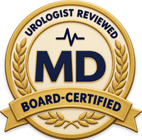 Urologist reviewed, board-certified