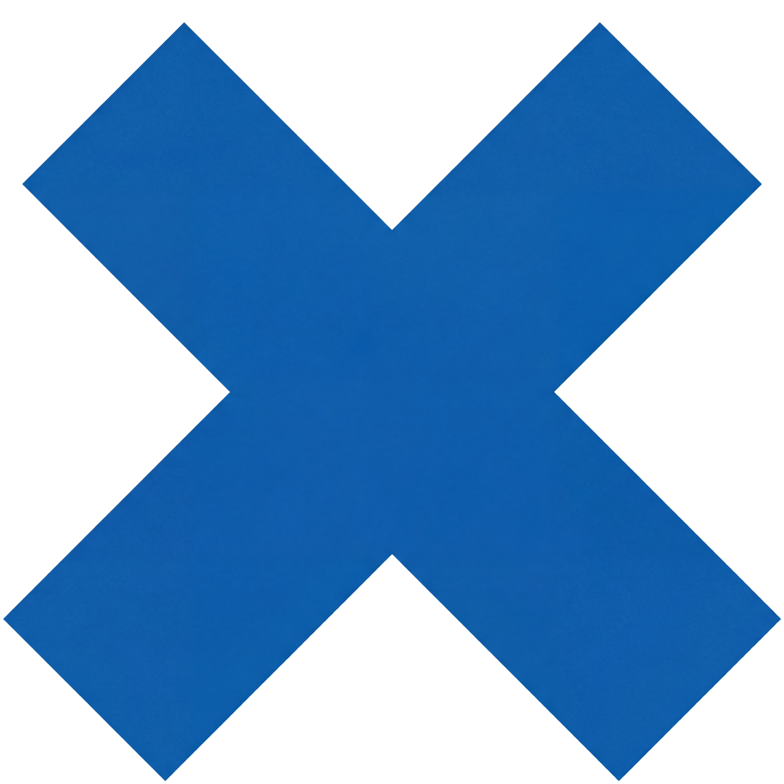 Not for women — X mark